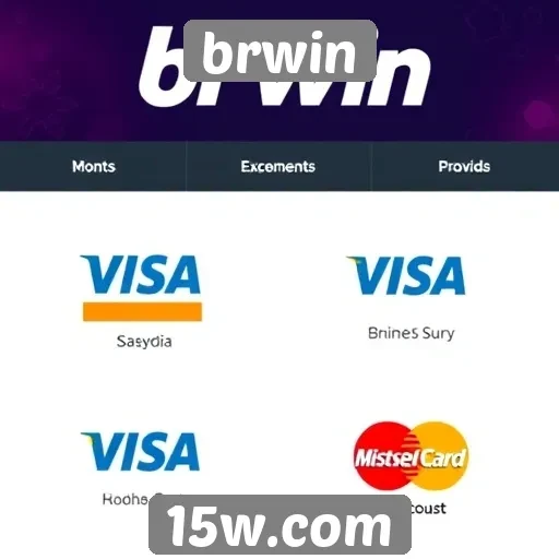 métodos de pagamento disponíveis no brwin